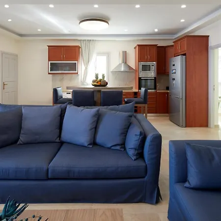 וילה Awesome Santorini - Bliss Cove - 2 Bedrooms - Outstanding Sea Views - Walking Distance To פריסה