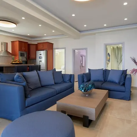 Awesome Santorini - Bliss Cove - 2 Bedrooms - Outstanding Sea Views - Walking Distance To וילה פריסה
