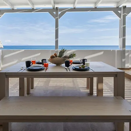 Willa Awesome Santorini - Bliss Cove - 2 Bedrooms - Outstanding Sea Views - Walking Distance To